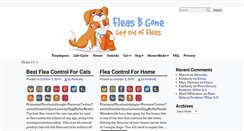 Desktop Screenshot of fleasbgone.org